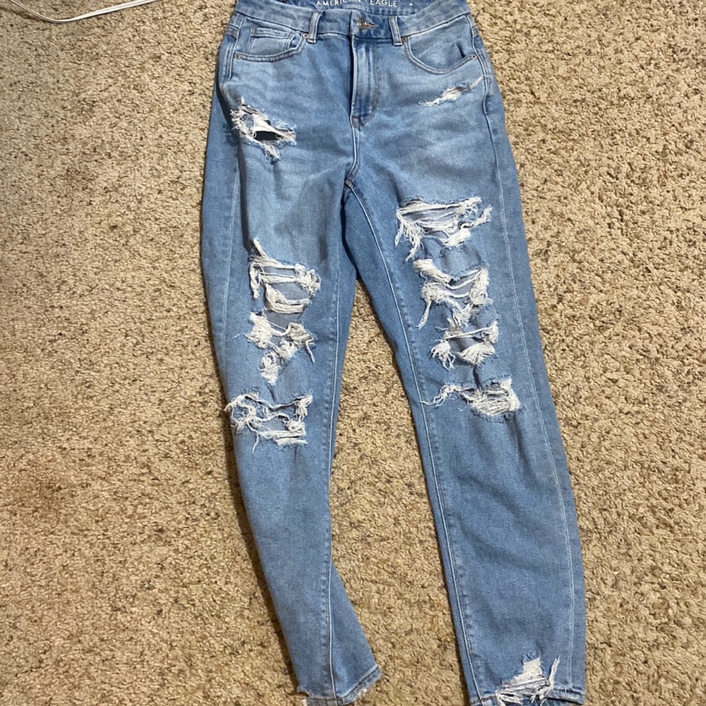 American Eagle Curvy Mom Jeans